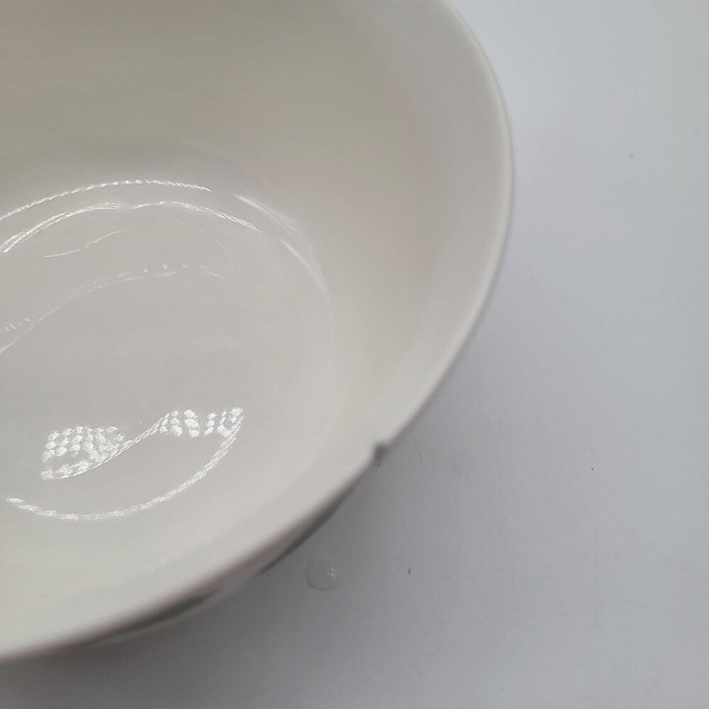 Set of 4 Royal Norfolk Holly Berry Christmas Holiday Cereal Soup Bowls - Picture 4 of 12